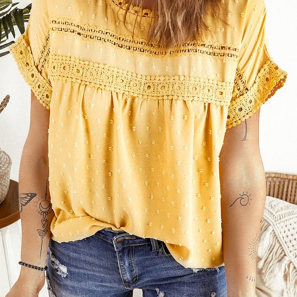 💜 New Short Sleeve Top - Picture 3 of 6